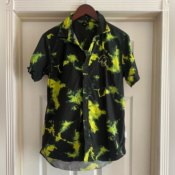 Disney Our Universe The Nightmare Before Christmas Oogie Boogie Tie Dye Shirt - Picture 2 of 12